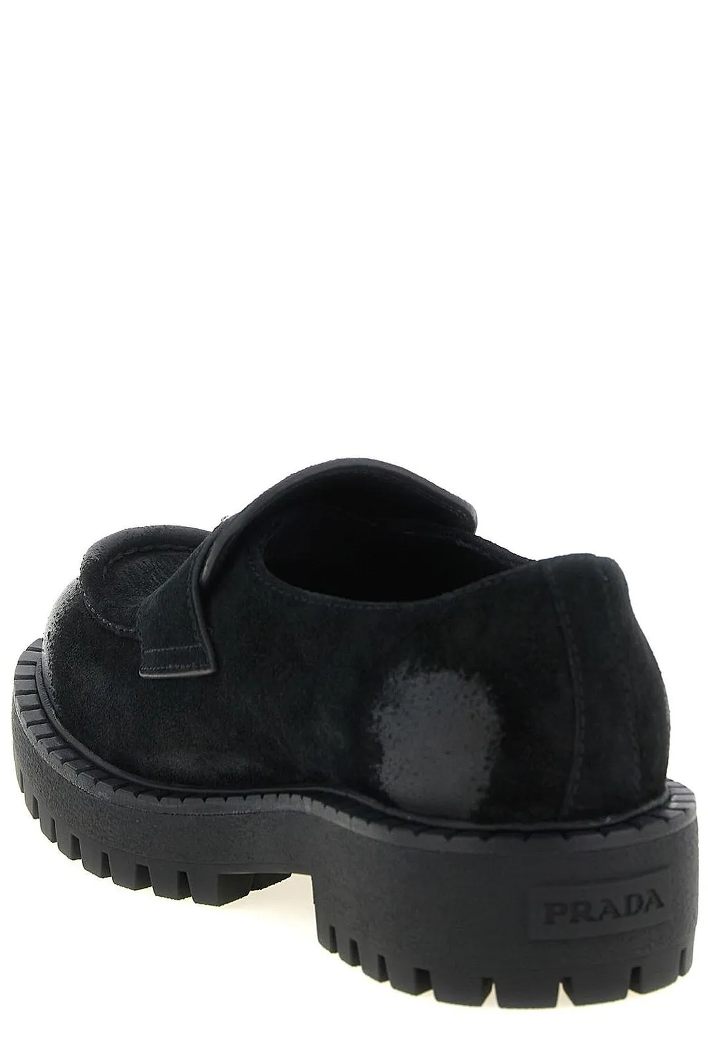 Prada Triangle-Logo Loafers