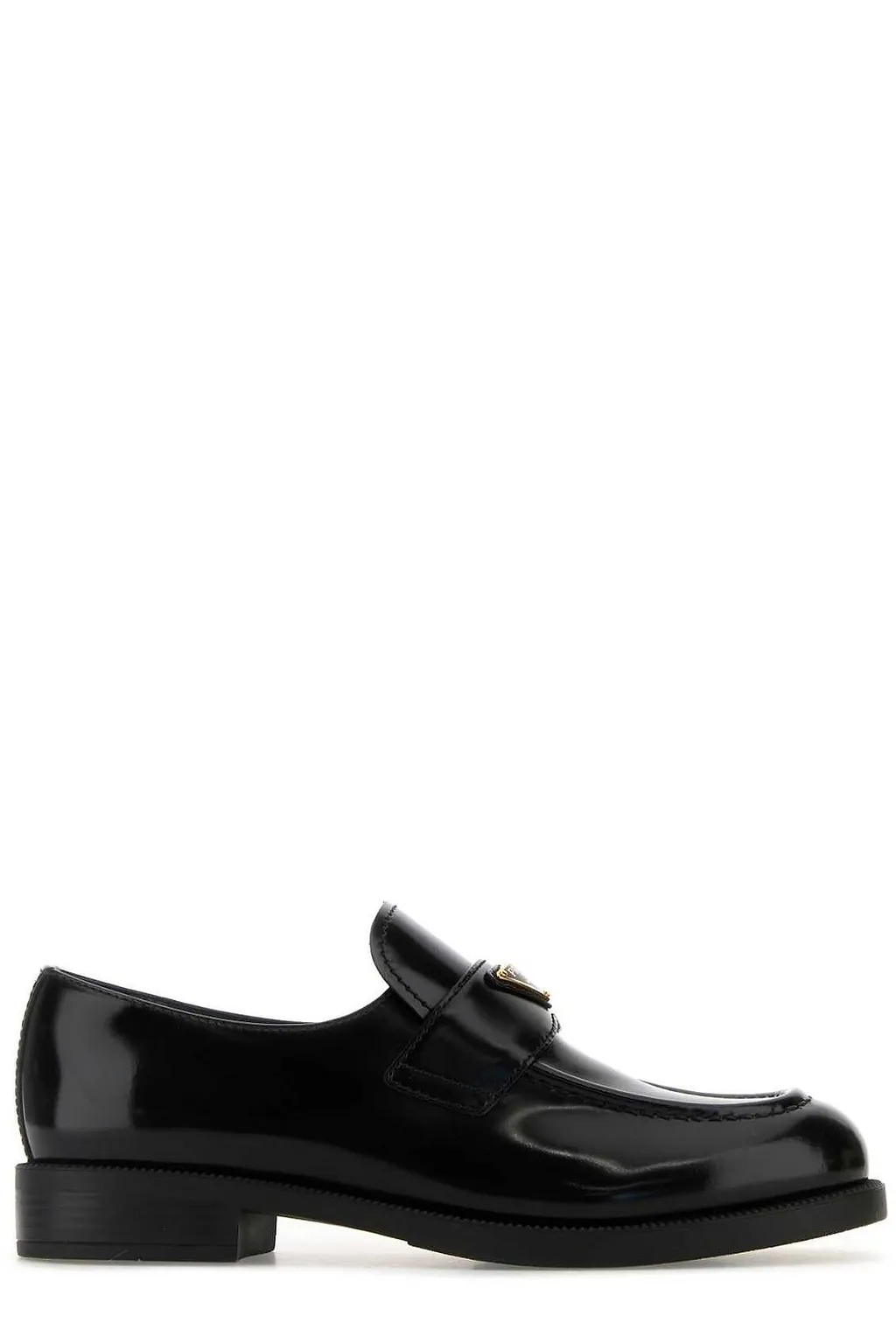 Prada Triangle-Logo Mocassinis