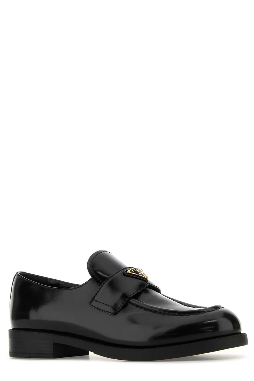 Prada Triangle-Logo Mocassinis