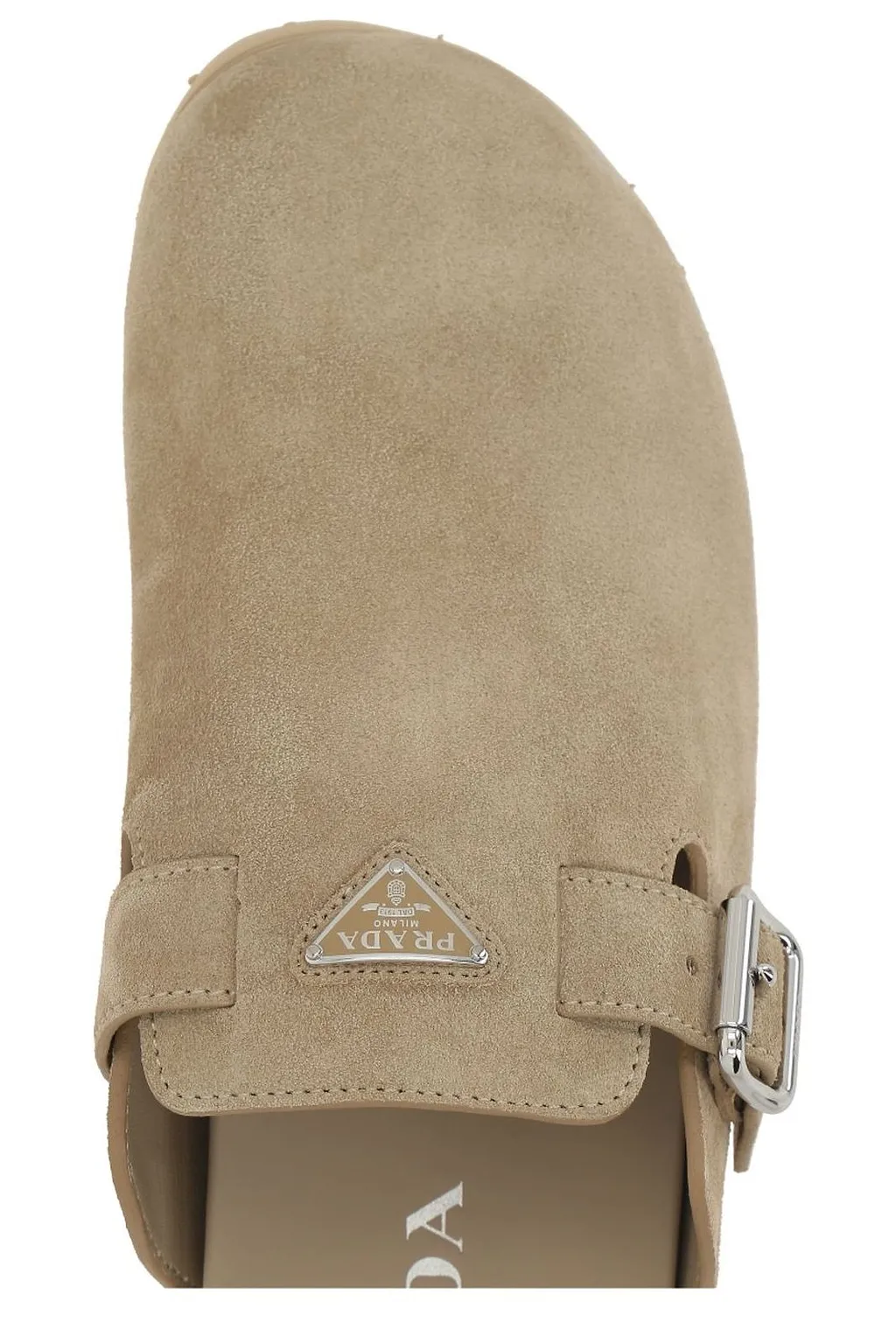 Prada Triangle-Logo Mules