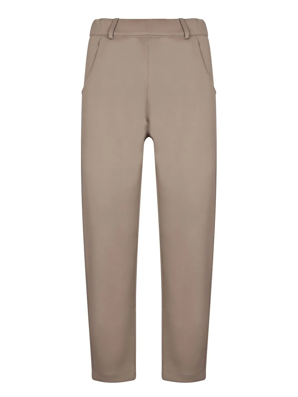 Prada Triangle-Logo Patch Slim-Fit Trousers