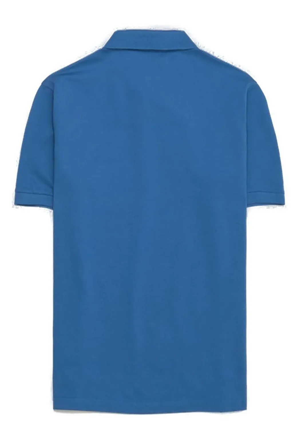 Prada Triangle-Logo Short-Sleeved Polo Shirt