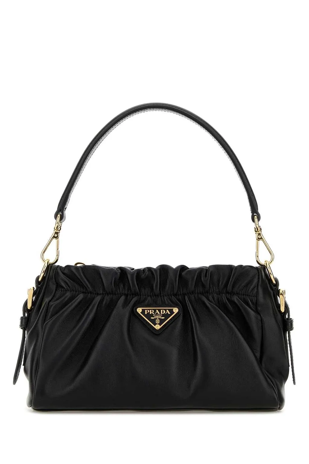 Prada Triangle-Logo Shoulder Bag