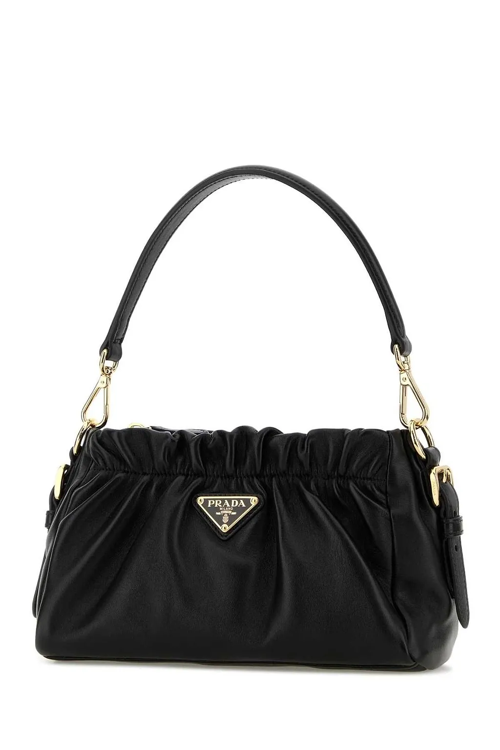 Prada Triangle-Logo Shoulder Bag