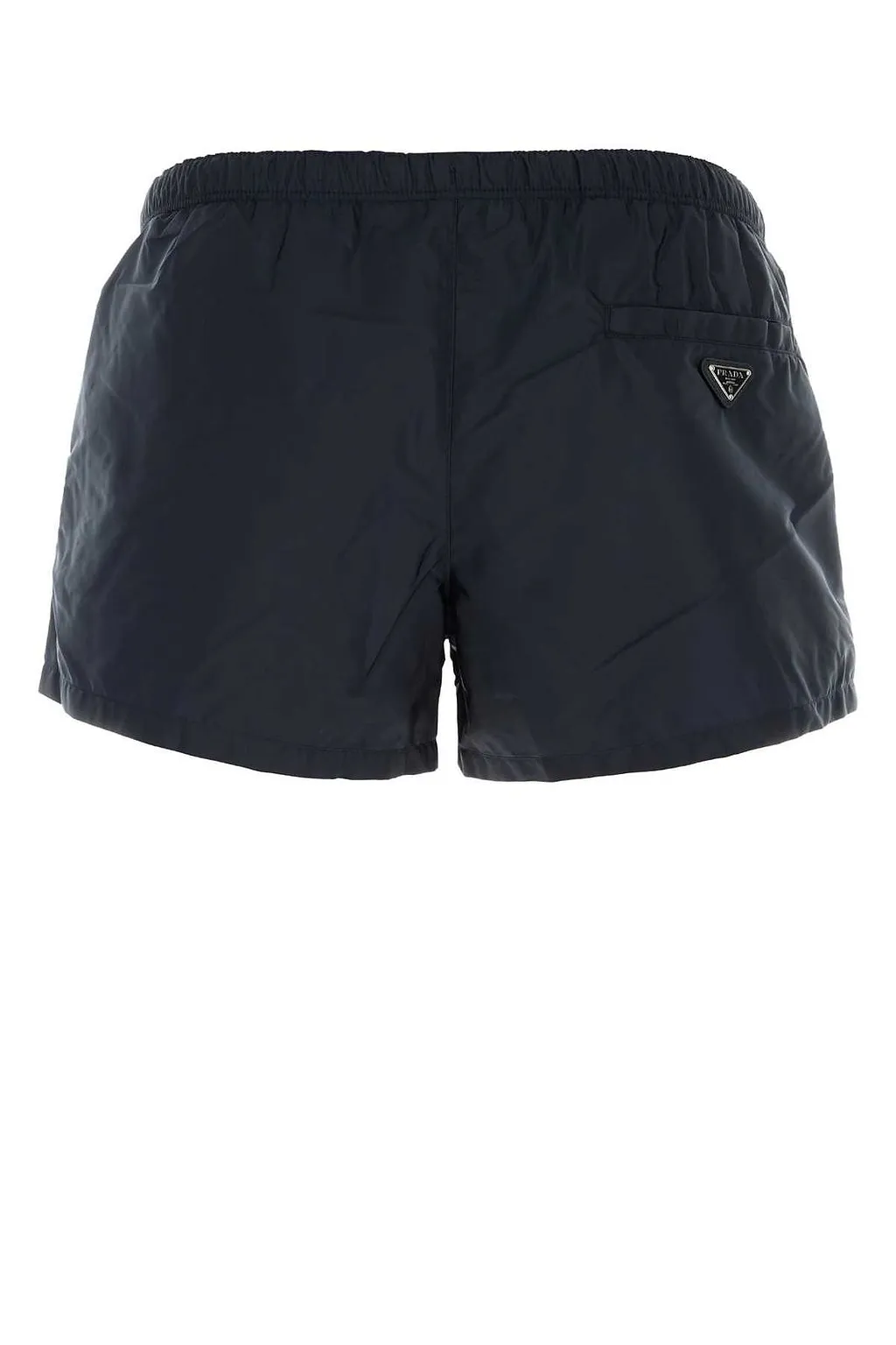 Prada Triangle-Logo Swim Shorts