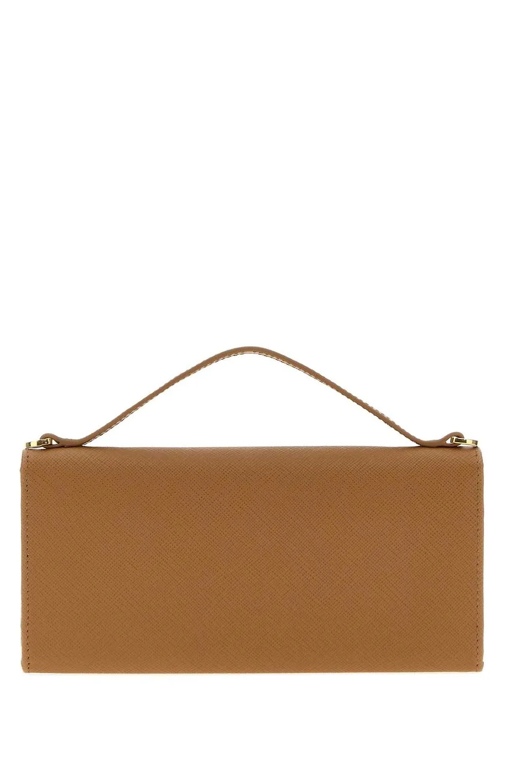 Prada Triangle-Logo Top Handle Wallet