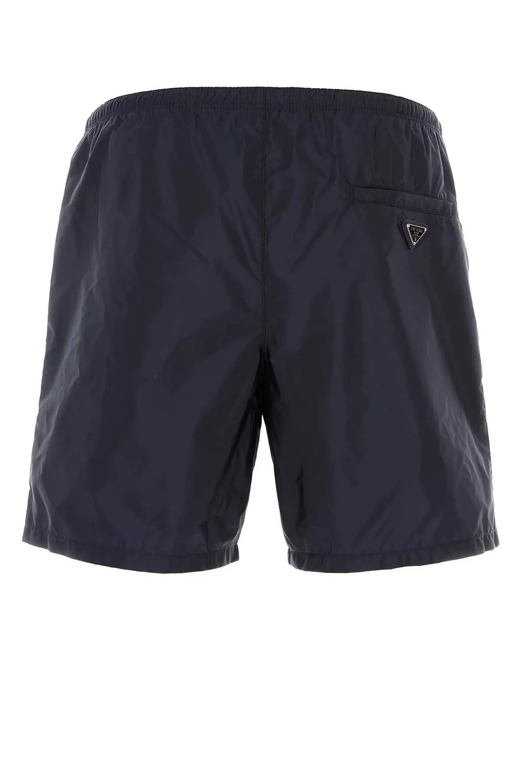 Prada Triangle-Logo Swim Shorts