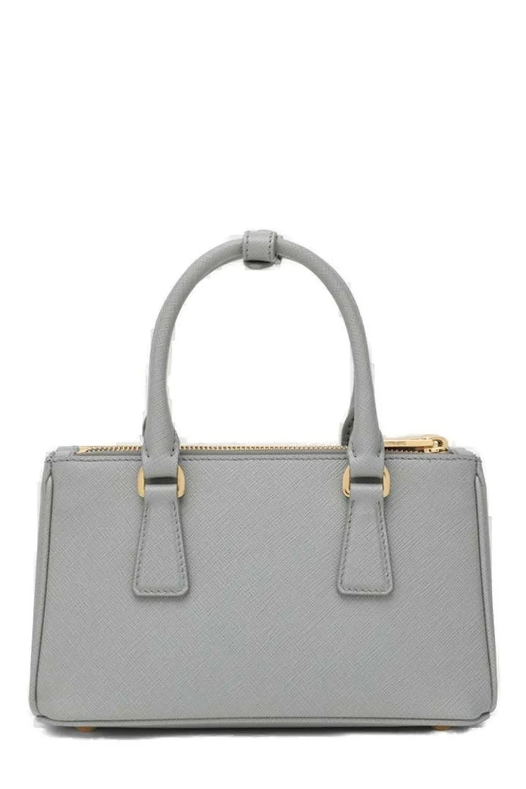 Prada Triangle-Logo Tote Bag