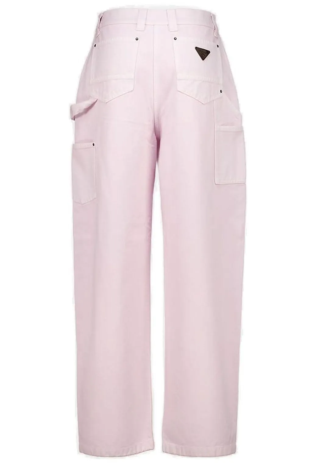 Prada Triangle-Logo Trousers