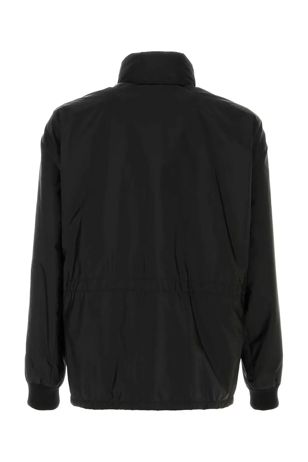 Prada Triangle-Logo Zipped Jacket