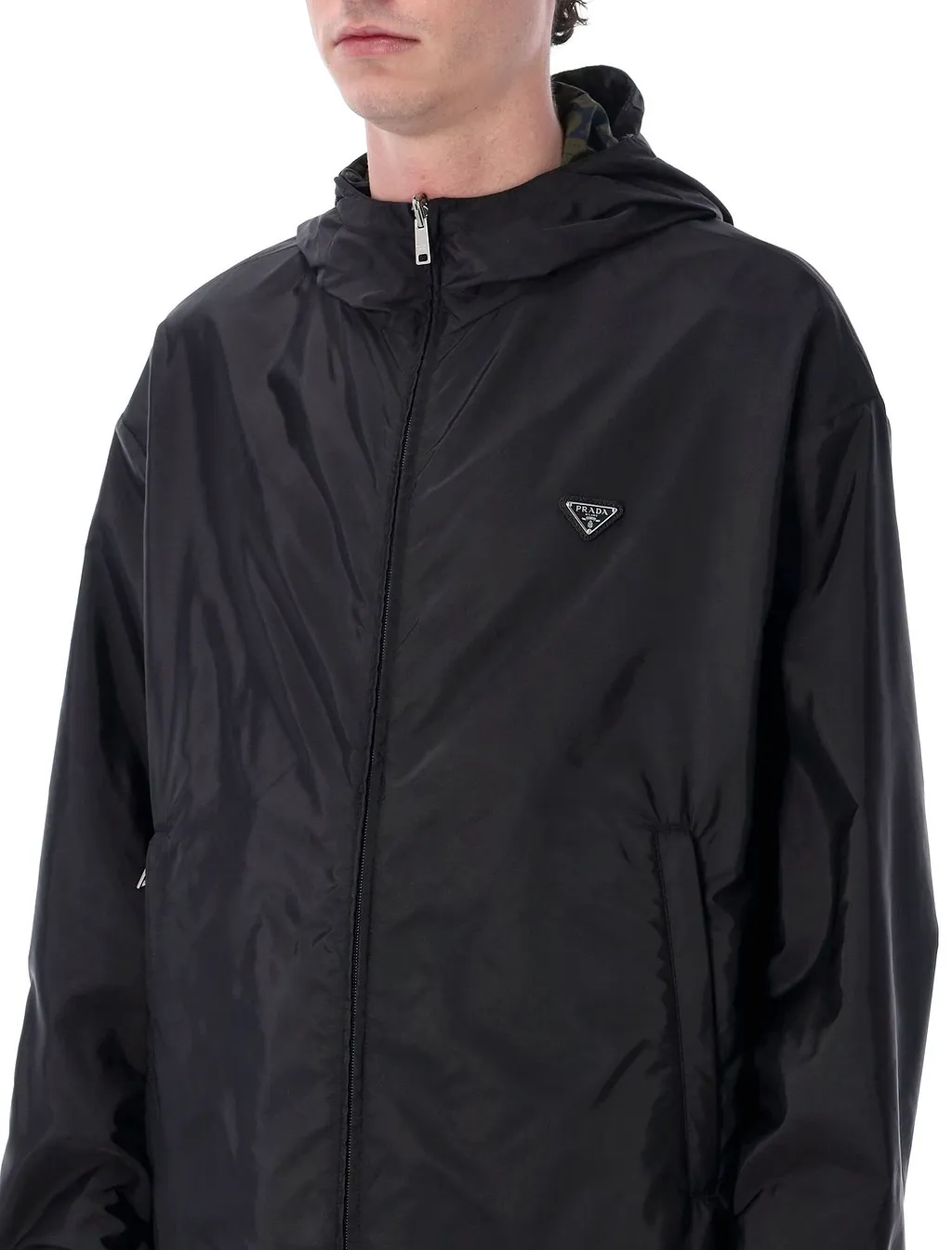 Prada Reversible Hooded Jacket