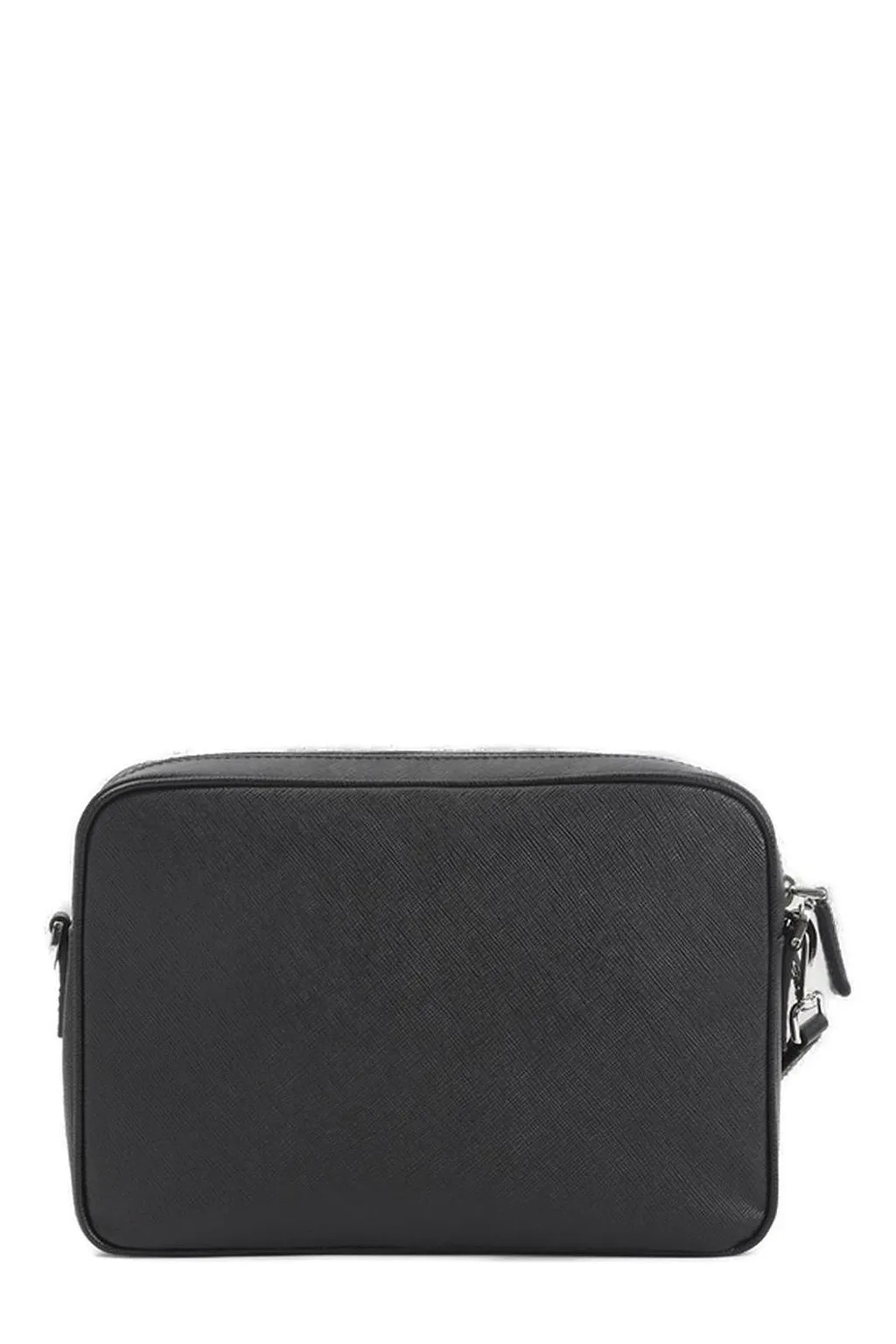 Prada Triangle-Logo Zipped Shoulder Bag