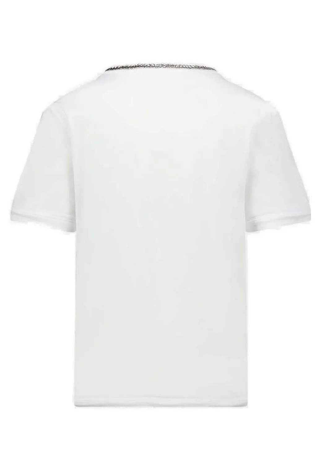 Prada Triangle-Patch Crewneck T-Shirt