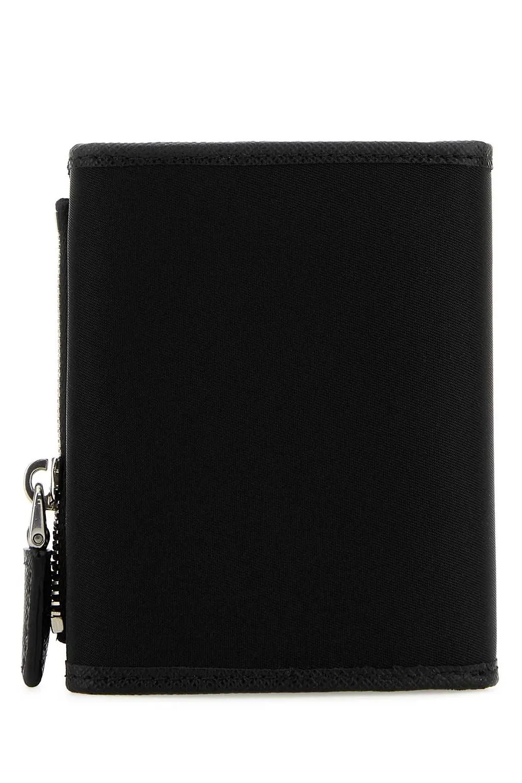 Prada Triangle-Logo Zipped Wallet