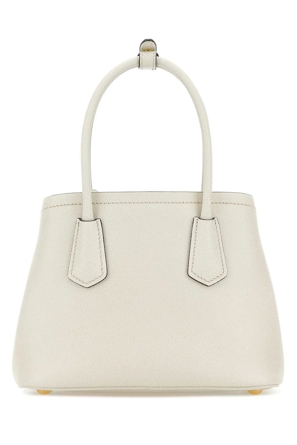Prada Triangle-Patch Mini Tote Bag
