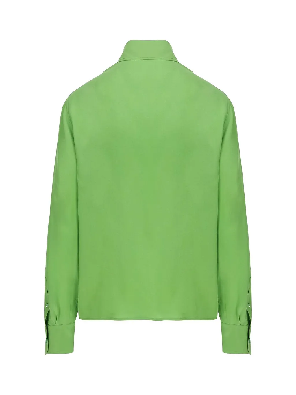 Prada Triangle-Patch Long-Sleeved Shirt