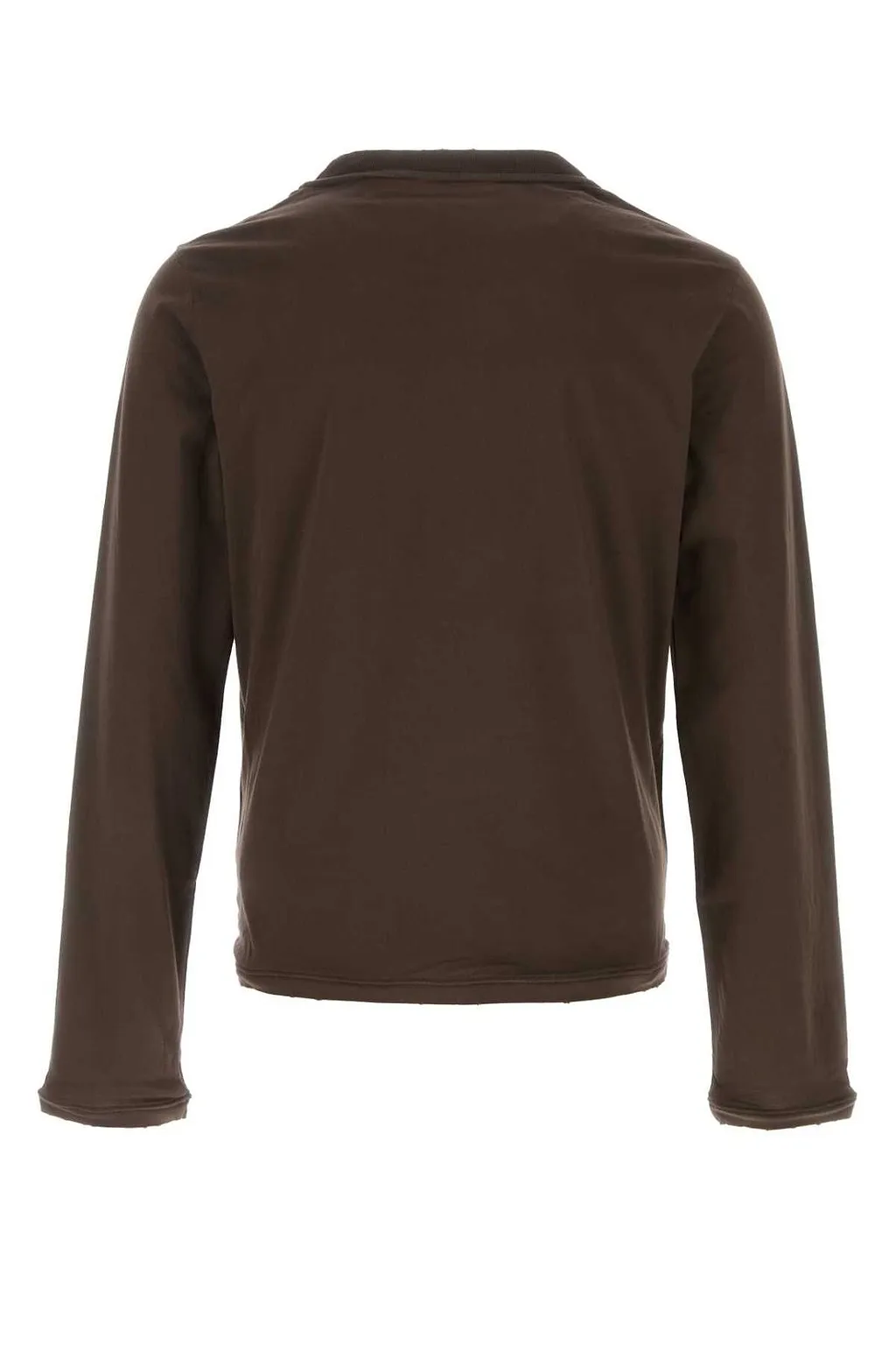 Prada Triangle-Patch Long-Sleeved T-Shirt