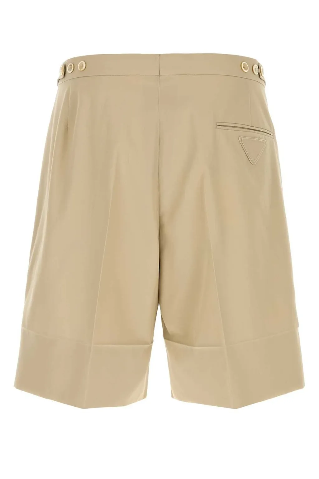 Prada Triangle-Patch Shorts
