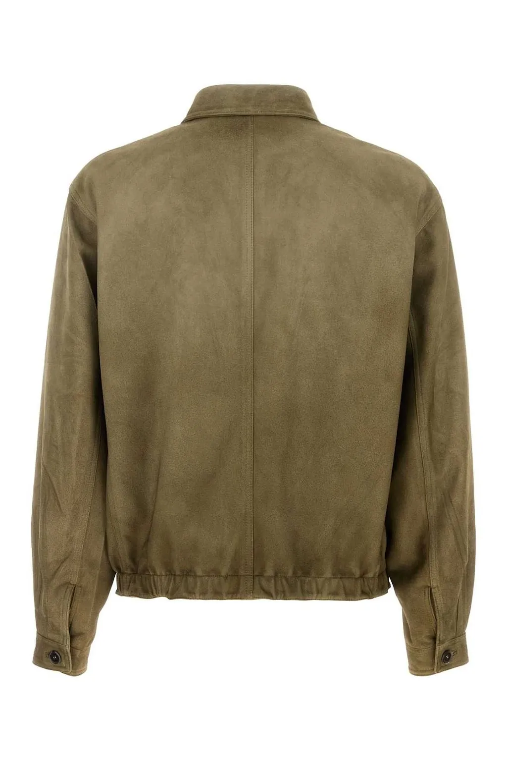 Prada Triangle-Patch Zipped Jacket