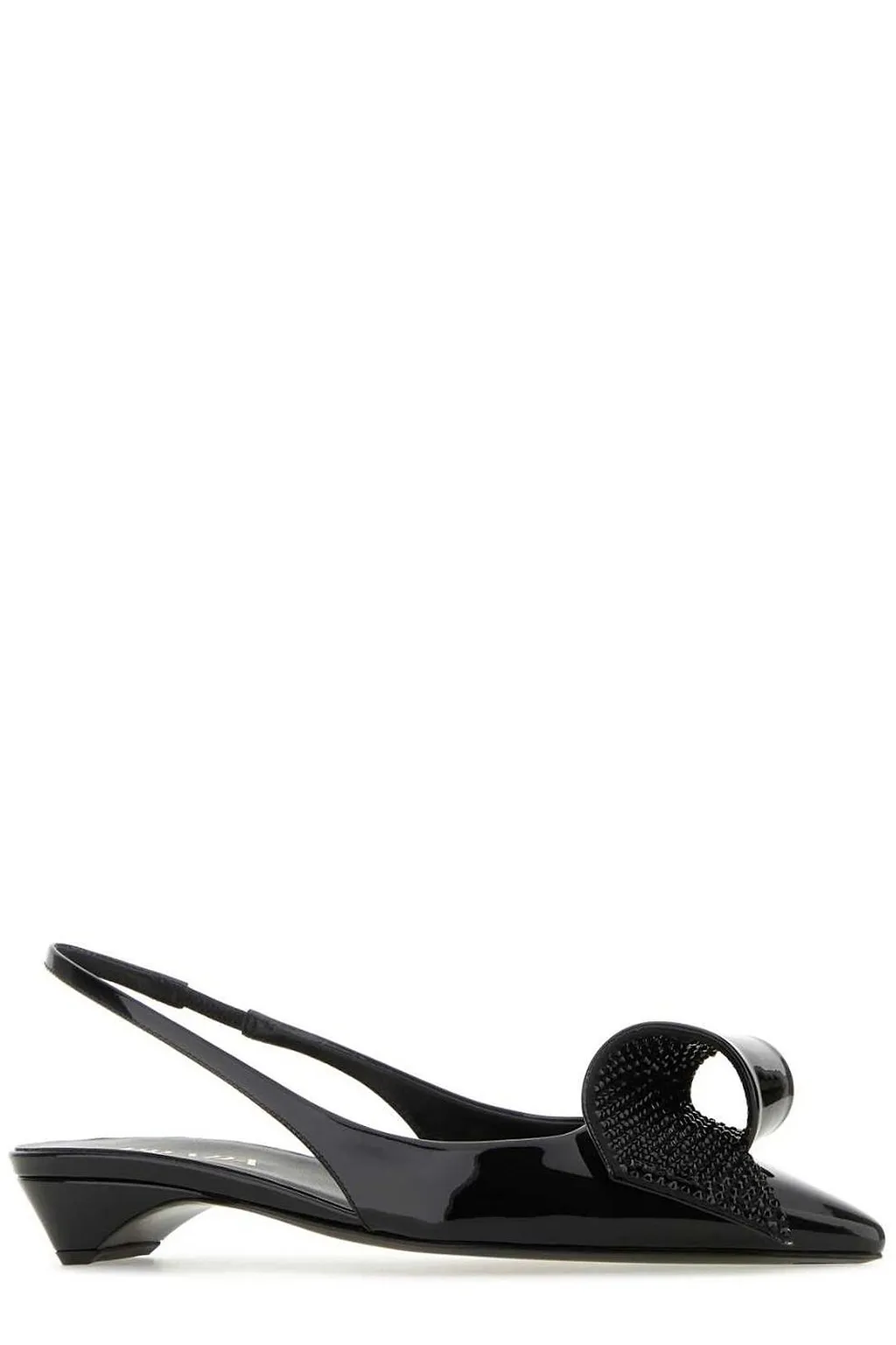 Prada Embellished Slingback Pumps