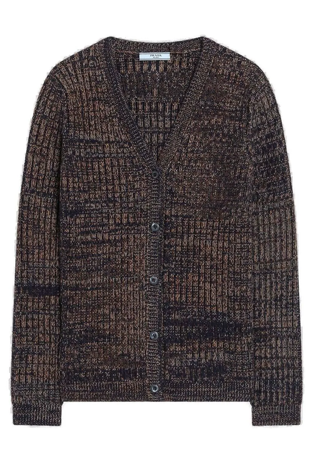 Prada V-Neck Button-Up Cardigan