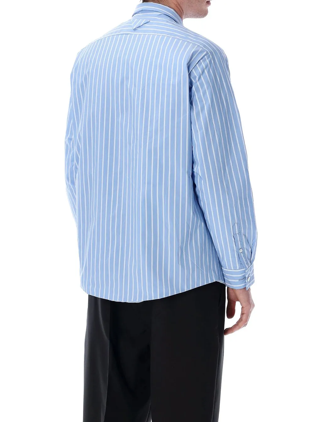 Prada Striped Button-Up Shirt