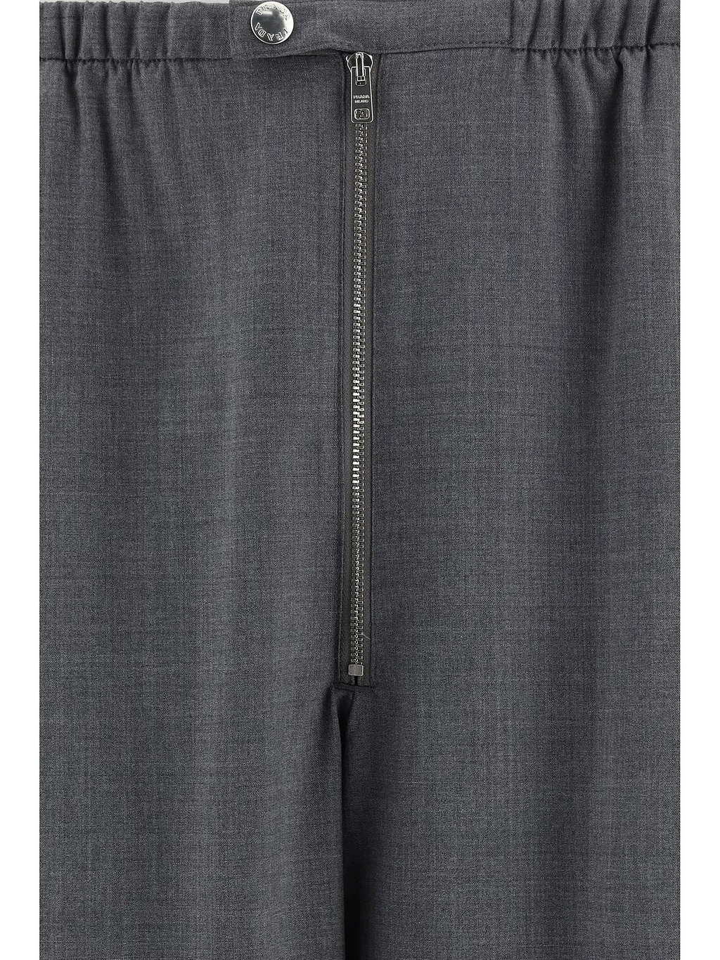 Prada Wide-Leg Tailored Trousers