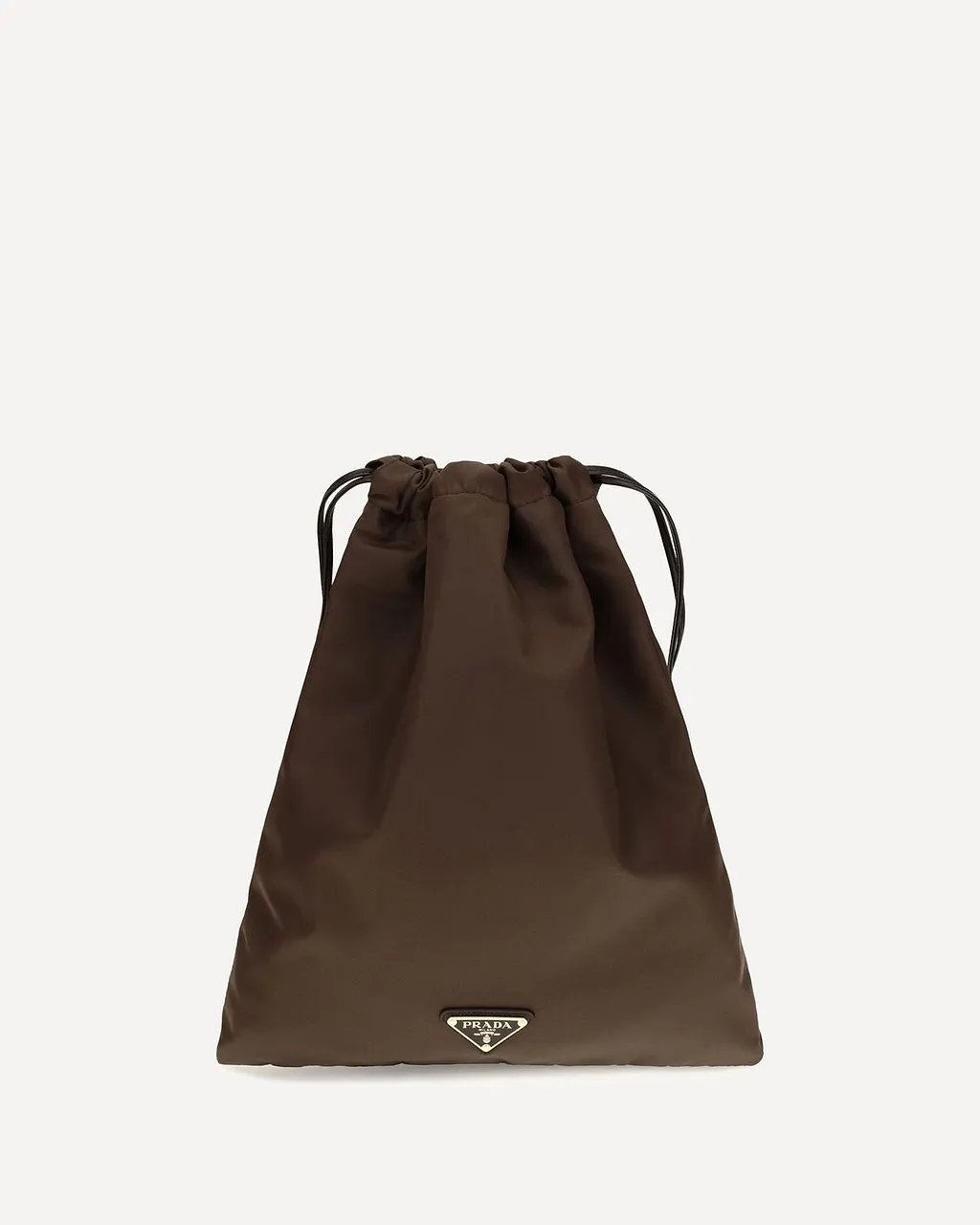 Prada Wish Re-Nylon Drawstring Clutch Bag