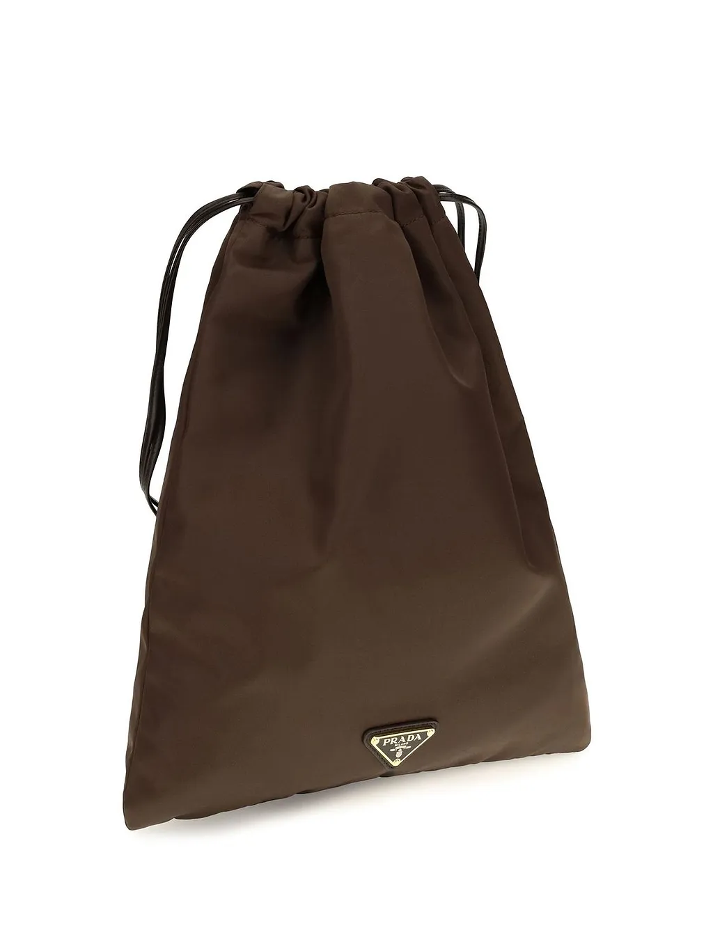 Prada Wish Re-Nylon Drawstring Clutch Bag