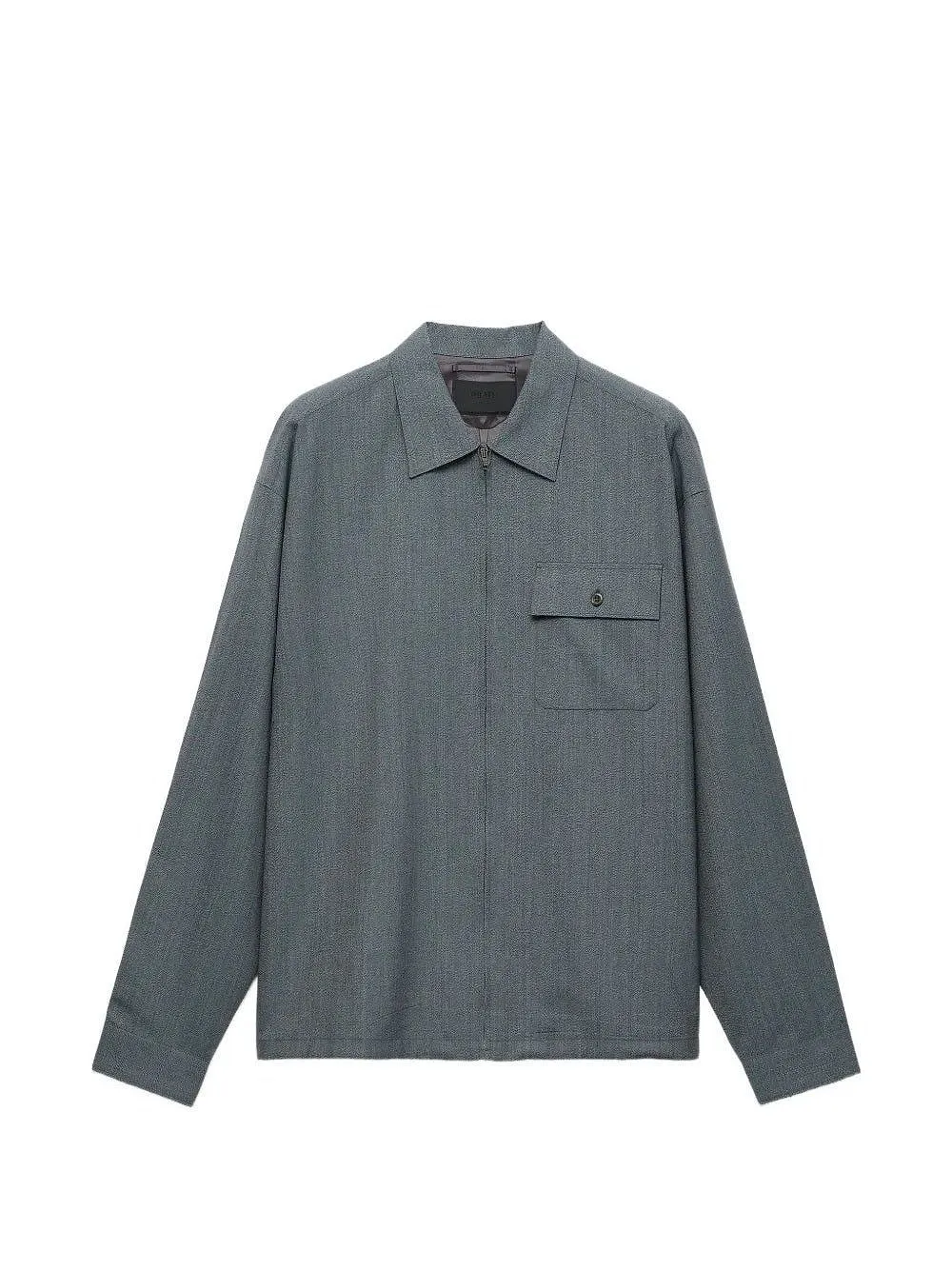 Prada Zip-Front Shirt