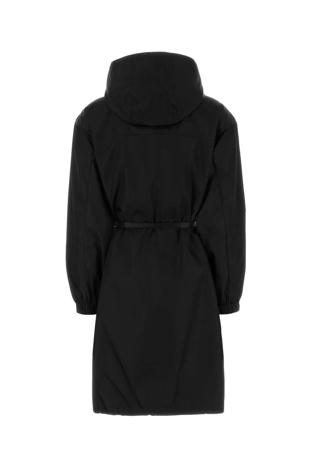 Prada Zip-Up Belted Coat