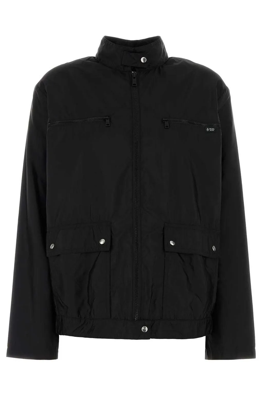 Prada Zip Pocket Windbreaker Jacket