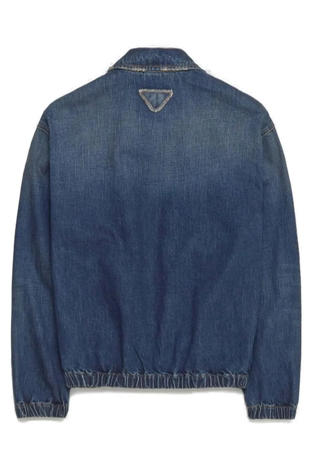 Prada Zip-Up Denim Jacket