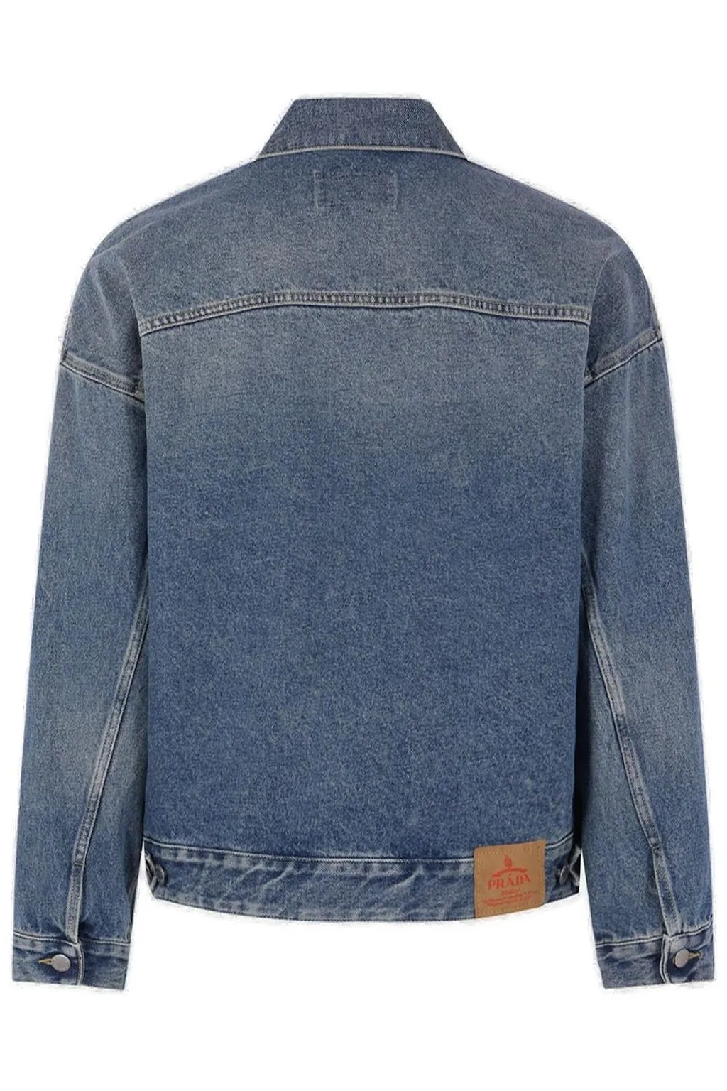 Prada Zip-Up Denim Jacket