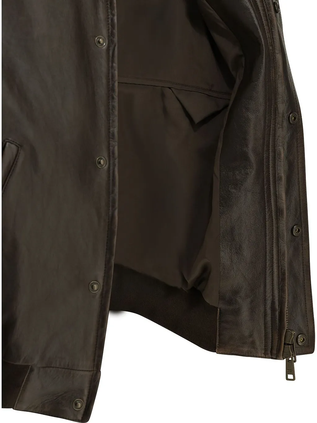 Prada Zip-Up Bomber Jacket