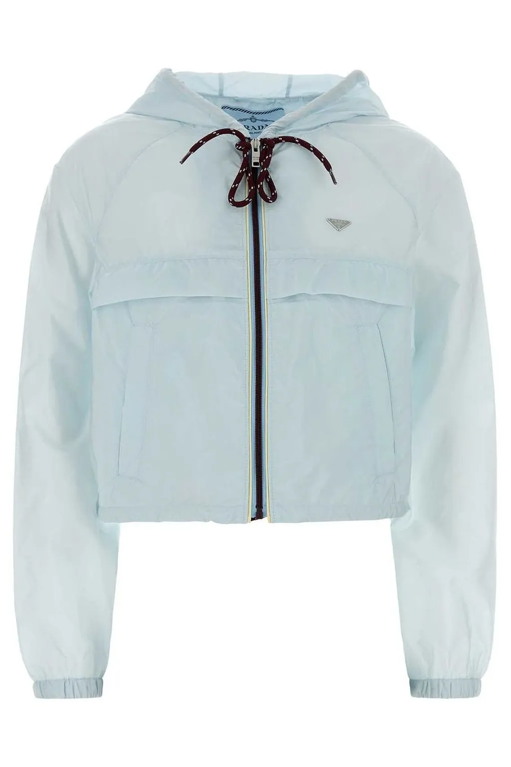 Prada Zip-Up Hooded Jacket
