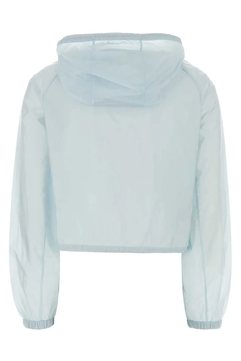 Prada Zip-Up Hooded Jacket