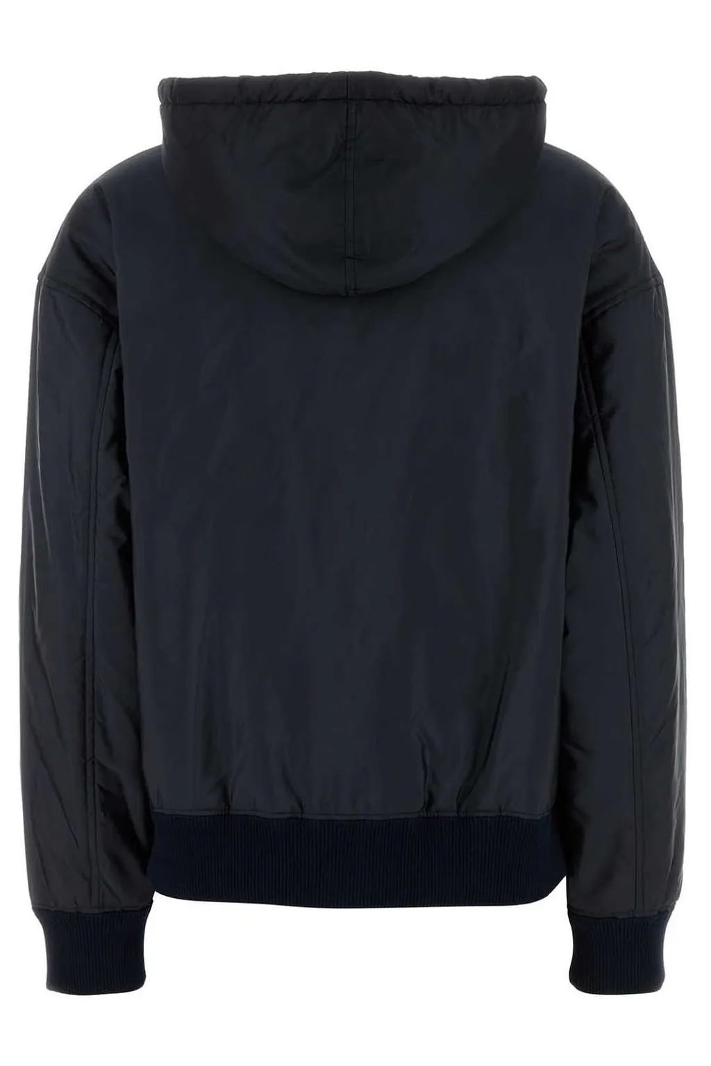 Prada Zip-Up Hooded Jacket