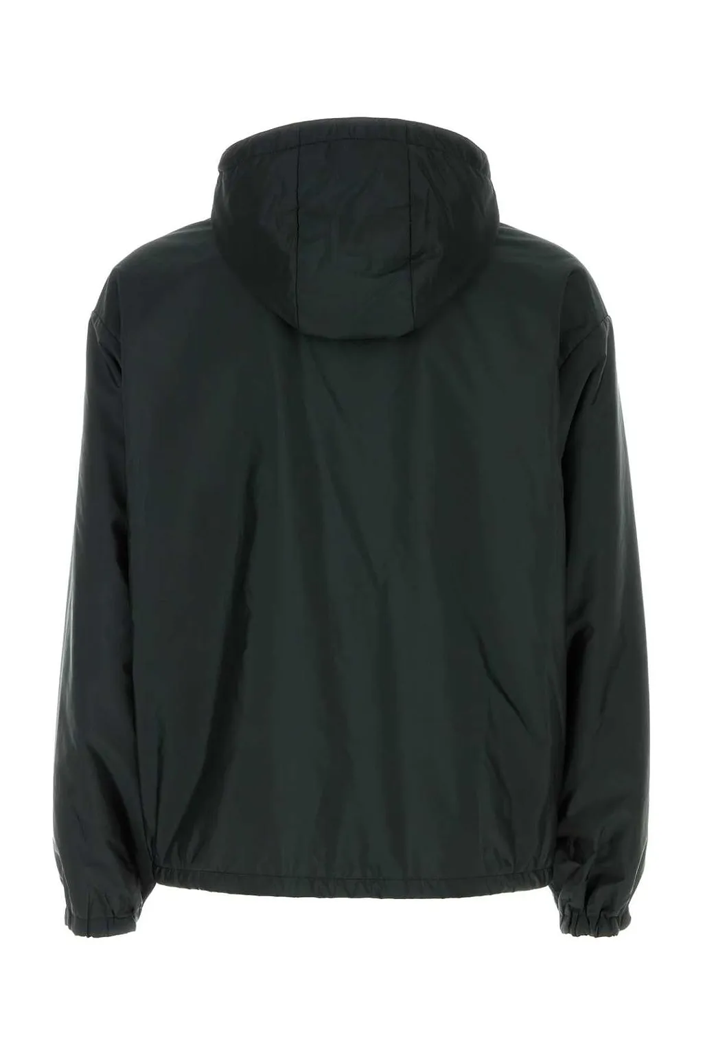 Prada Zip-Up Hooded Jacket
