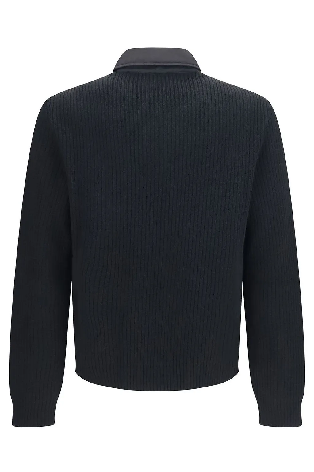 Prada Zip-Up Knitted Cardigan