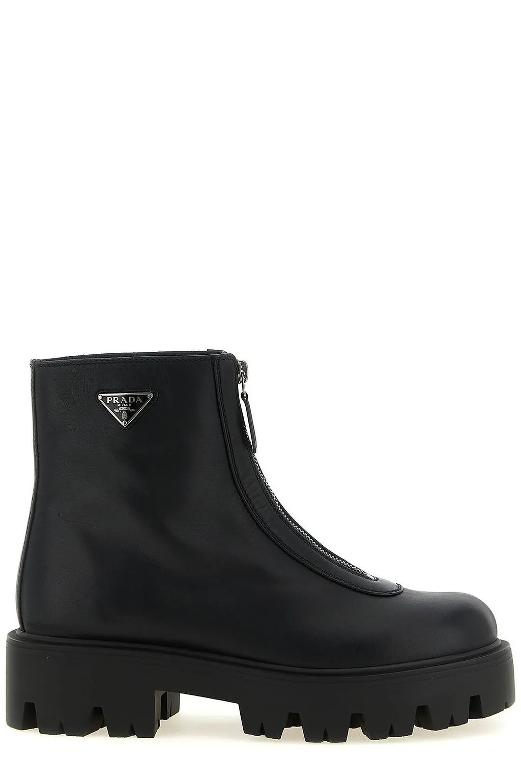 Prada Zipped Ankle Boots