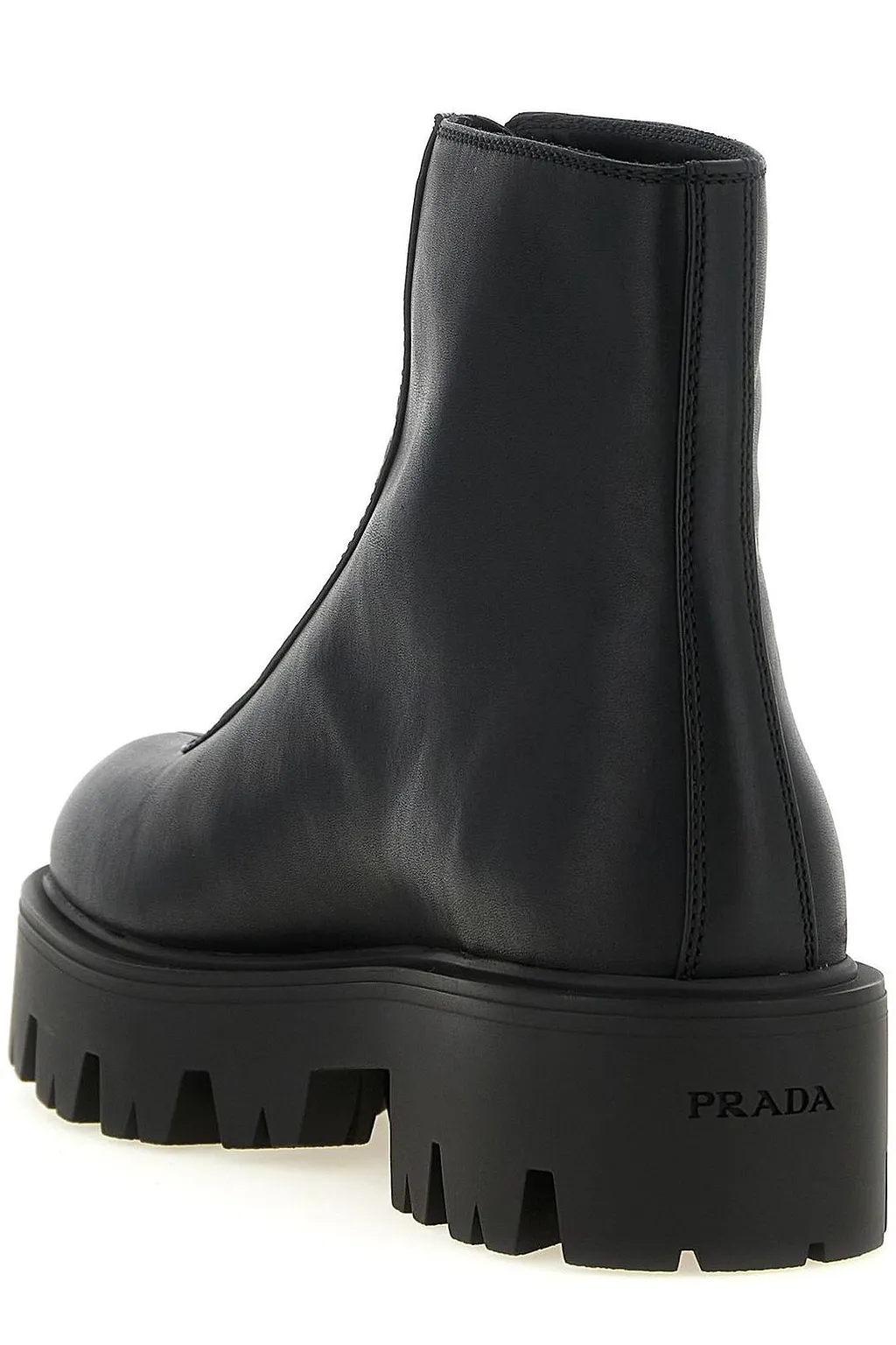 Prada Zipped Ankle Boots