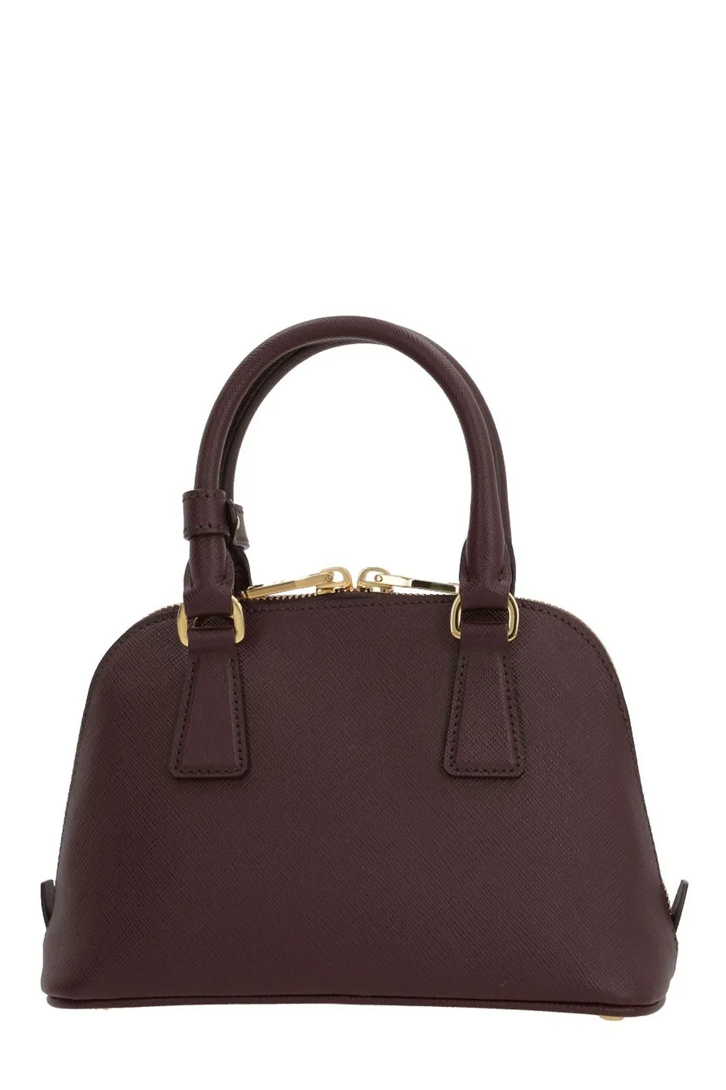 Prada Zip-Up Top Handle Bag
