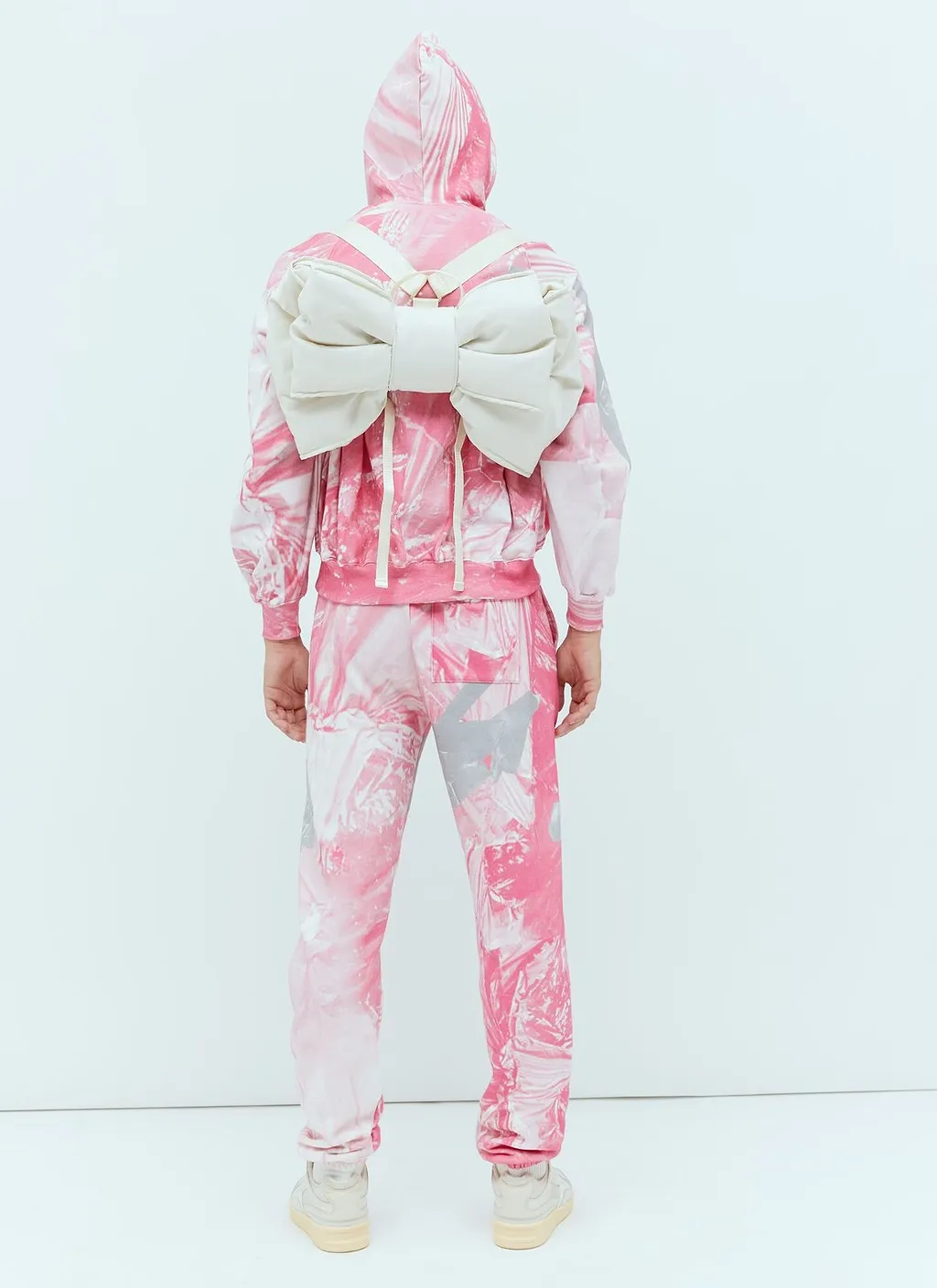 Praying Garbage Graphic Track Pants