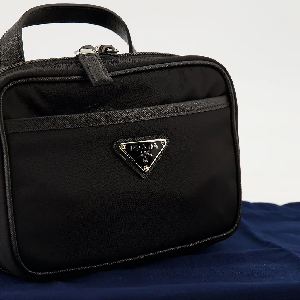 Prada Zipped Re-Nylon Shoulder Bag
