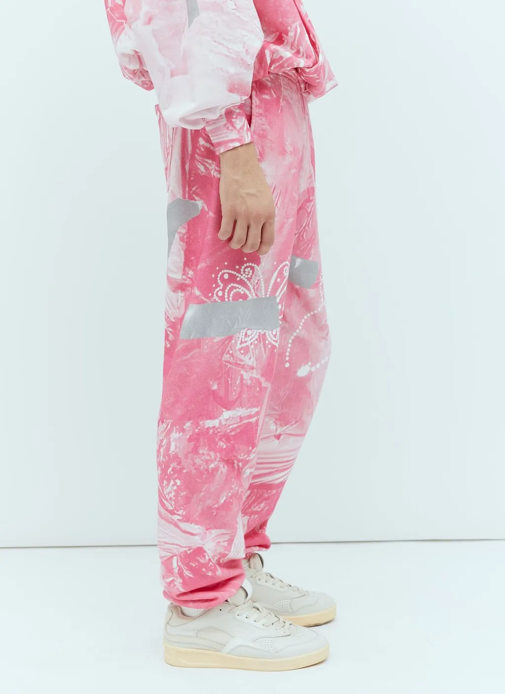 Praying Garbage Graphic Track Pants