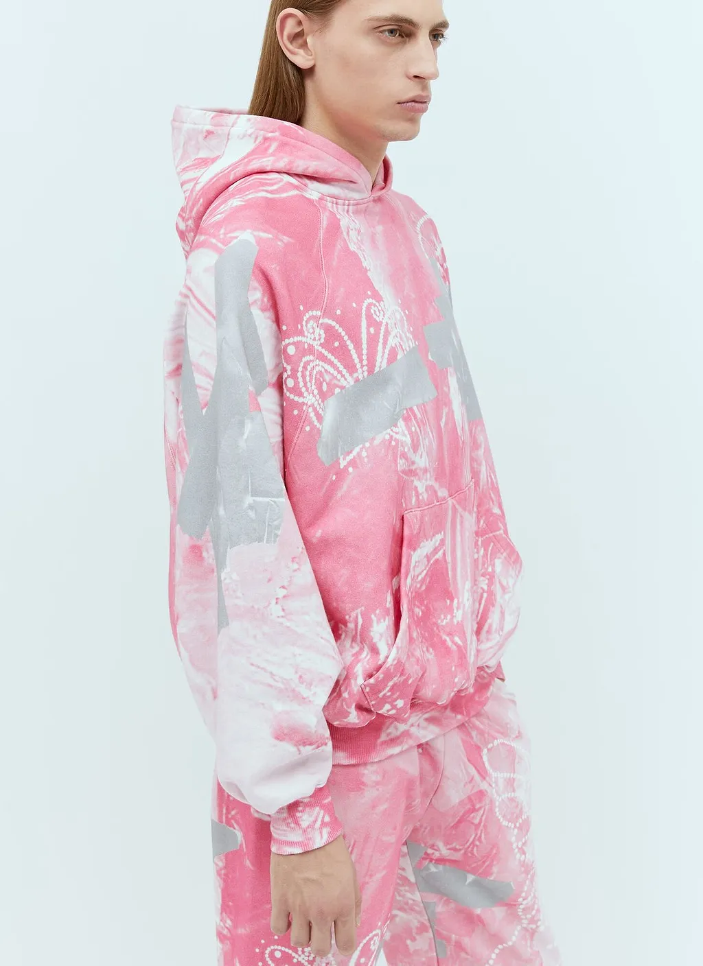 Praying Trash Hooded Sweatshirt