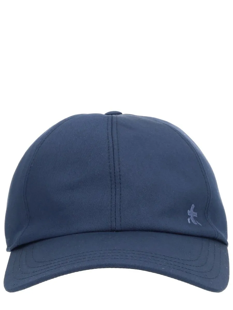 Premiata Ball Logo Embroidered Baseball Cap