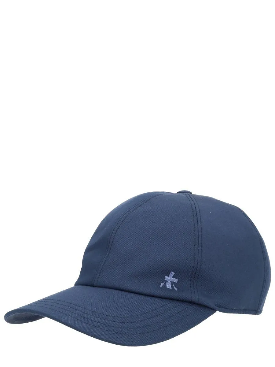 Premiata Ball Logo Embroidered Baseball Cap