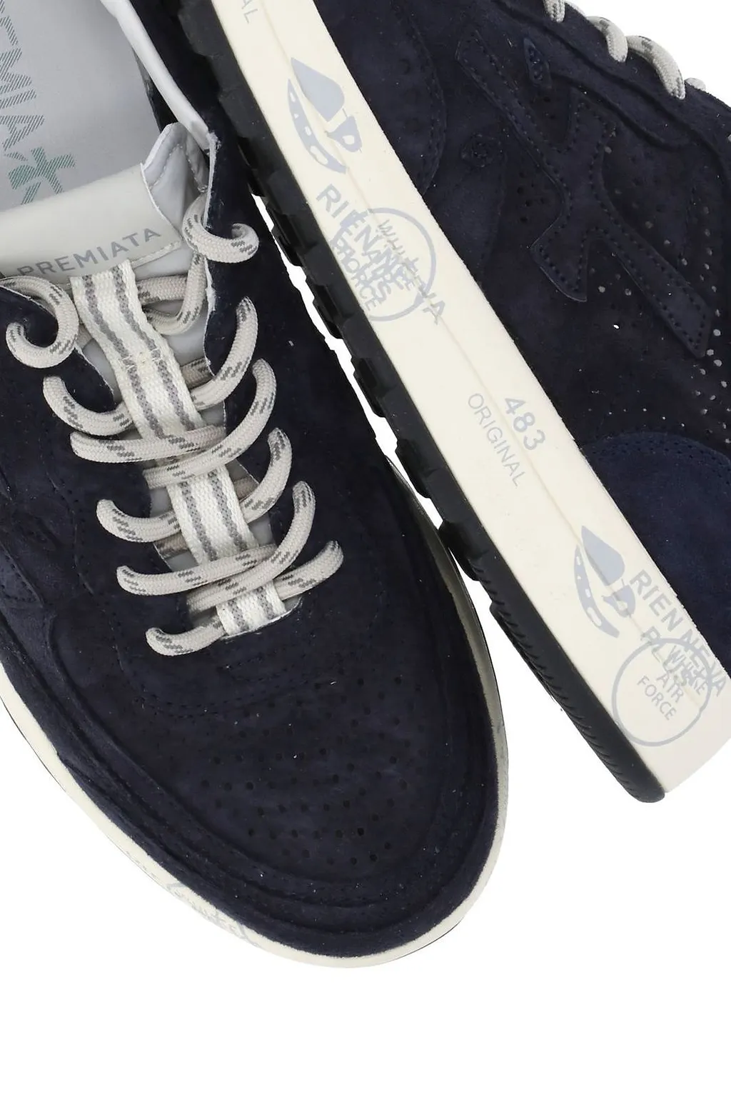 Premiata Nous Low-Top Sneakers